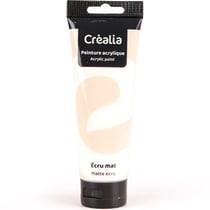 Peinture acrylique Créalia - 120 ml - Écru mat