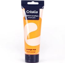 Peinture acrylique Créalia - 120 ml - Clémentine mat