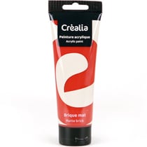 Peinture acrylique Créalia - 120 ml - Brique mat