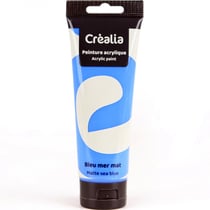 Peinture acrylique Créalia - 120 ml - Bleu mer mat