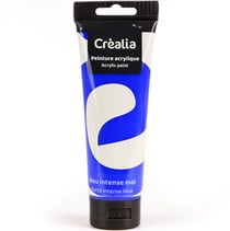 Peinture acrylique Créalia - 120 ml - Bleu intense mat