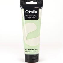 Peinture acrylique Créalia - 120 ml - Vert amande mat