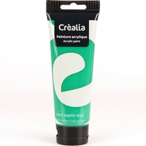 Peinture acrylique Créalia - 120 ml - Vert sapin mat