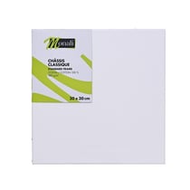 Châssis - toile classique 100% coton Monali - 30 x 30 cm