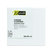 Châssis synthétique Monali - 20 x 20 cm