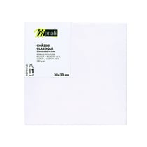 Châssis classique - Toile Coton et polyester recyclé - 30 x 30 cm - Monali
