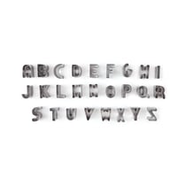 Emporte-pièces x26 - Alphabet - Créalia