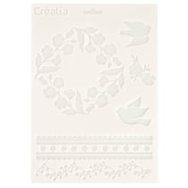 Pochoir floral A4 - Créalia