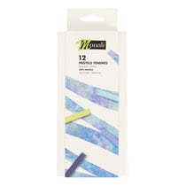 Lot de 12 pastels tendres - Monali