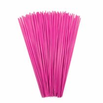 Pailles de blé pour marqueterie - 40g- Fuchsia - Créalia