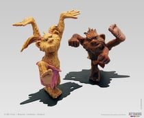 Figurine - Trolls de Troy - Gnondpom & Tyneth