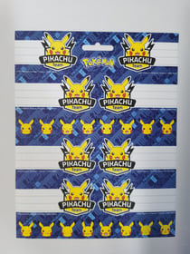 8 ETIQUETTES SCOLAIRE POKEMON