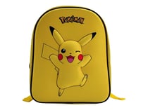 Sac à dos maternelle La Plume Dorée - Jaune - Pokémon Pikachu - 1 compartiment