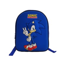 Sac à dos maternelle La Plume Dorée - Bleu - Sonic The Hedgehog - 1 compartiment