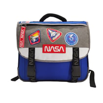 Cartable 2 compartiments - Nasa - La Plume Dorée - Bleu