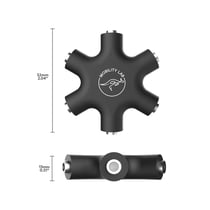 Répartiteur 5 en 1 Mobility Lab - Jack 3.5 mm - Noir