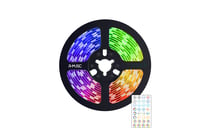 Pack 2 bandes LED RGB avec télécommande 5m R-Music