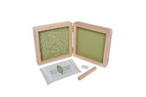 Kit d'empreintes avec cadre double Petit Artichaut - Olive Tree