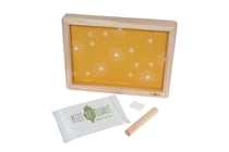 Kit d'empreinte avec cadre Petit Artichaut - Daisy Ocre