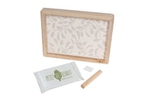 Kit d'empreinte avec cadre Petit Artichaut - Ivy Grey