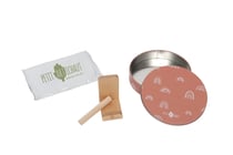 Baby Box ronde empreinte Petit Artichaut - Rainbow Terracotta