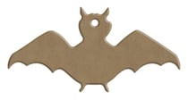 Chauve-souris en bois à décorer - 10 x 5 cm