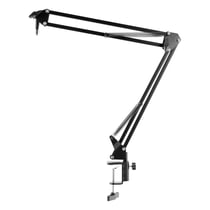 Plugger Studio Podcast Arm - Support de suspension pour microphone réglable