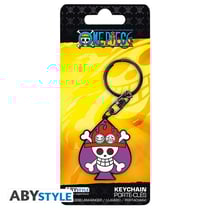 Porté-clés Skull Ace en métal - One Piece