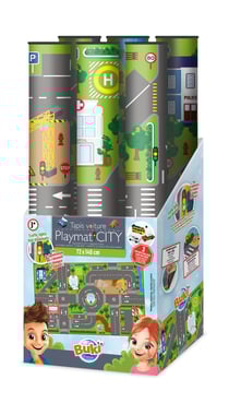 Tapis de voiture avec signalisation - 72 x 140 cm