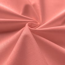 Coupon de tissu en coton Domotex - 100 x 150 cm - Corail