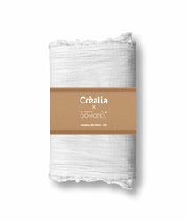 Tissu gaze de coton Domotex - 200 x 130 cm - Blanc