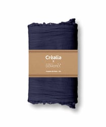 Tissu gaze de coton Domotex - 200 x 130 cm - Nuit