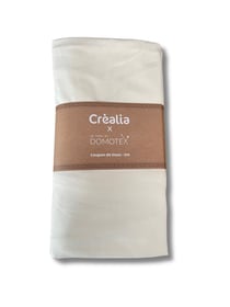 Tissus en jersey uni Domotex - 200 x 150 cm - Écru