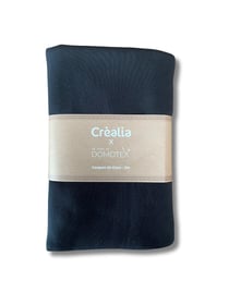 Tissu en molleton Domotex - 200 x 150 cm - Noir