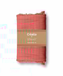 Tissu en double gaze de coton Domotex - 200 x 125 cm - Havane