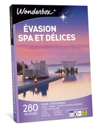 Coffret cadeau Wonderbox - Evasion spa et délices