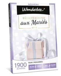 Coffret Cadeau - Félicitations Aux Mariés Rêve