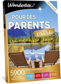 Coffret Cadeau Wonderbox - Pour des parents extra - 2 personnes