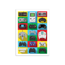 Affiche 50 x 70 cm - Legendary Controllers