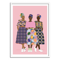 Affiche 30 x 40 cm - Girlz band