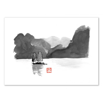 Affiche 50 x 70 cm - Halong Bay