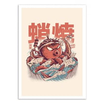Affiche 30 x 40 cm - Takoyaki attack