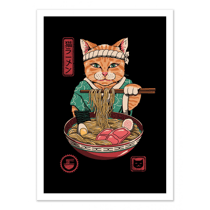 Affiche 30 x 40 cm - Neko Ramen