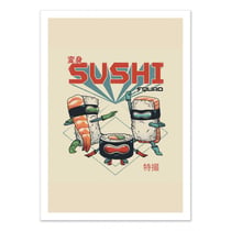 Affiche 50 x 70 cm - Sushi squad