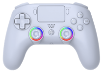 Manette Subsonic - LED - PlayStation 4 - sans fil - blanc