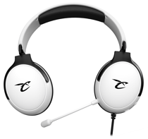 Casque gaming filaire - Subsonic Astra - Blanc et noir