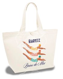 Sac cabas de plage "simone" - surf club