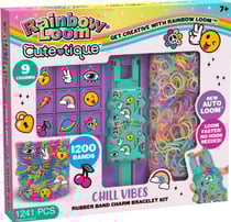 Coffret Rainbow Loom Cute-Tique - Chill vibes - Bandai