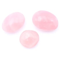 Galet T1 - Quartz Rose