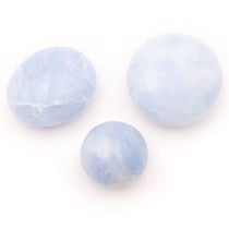 Galet T0 - Calcite Bleue